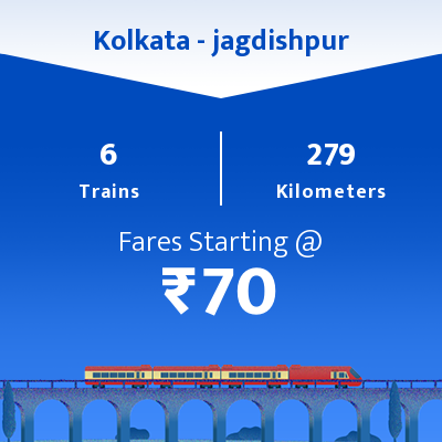 Kolkata To jagdishpur Trains